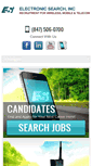 Mobile Screenshot of electronicsearch.com