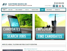 Tablet Screenshot of electronicsearch.com